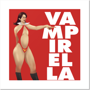 vampirella fanart Posters and Art